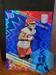 2023 Elite Felix Anudike-Uzomah #140 Rookie RC Status Explosion 259/625 Chiefs